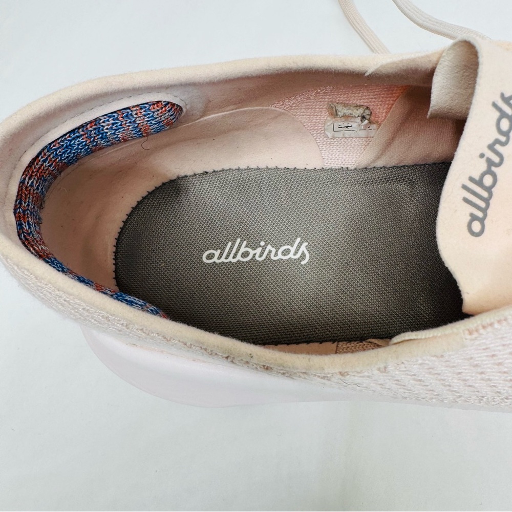 Allbirds Super Lightweight Tree Runners Color Light Pink SZ 13 Mens - Picture 7 of 10